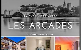 Les Arcades - Wifi - Intra Muros Of Avignon - Balcony - 45M2