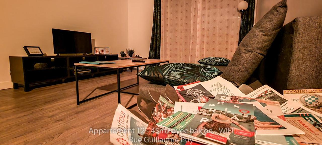 Les Arcades - Wifi - Intra Muros Of Avignon - Balcony - 45M2 Buitenkant foto